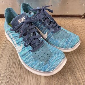 Nike Free RN Flyknit Running Sneakers Size 6.5